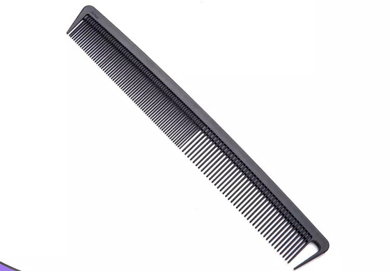 Personalized Fiber Barber Hair Styling Comb Common PP Plastic Thin Tooth